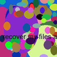 recover my files aktivierungsschlussel